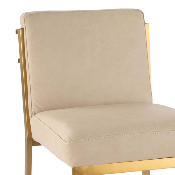 Chantal Leather Bar Stool